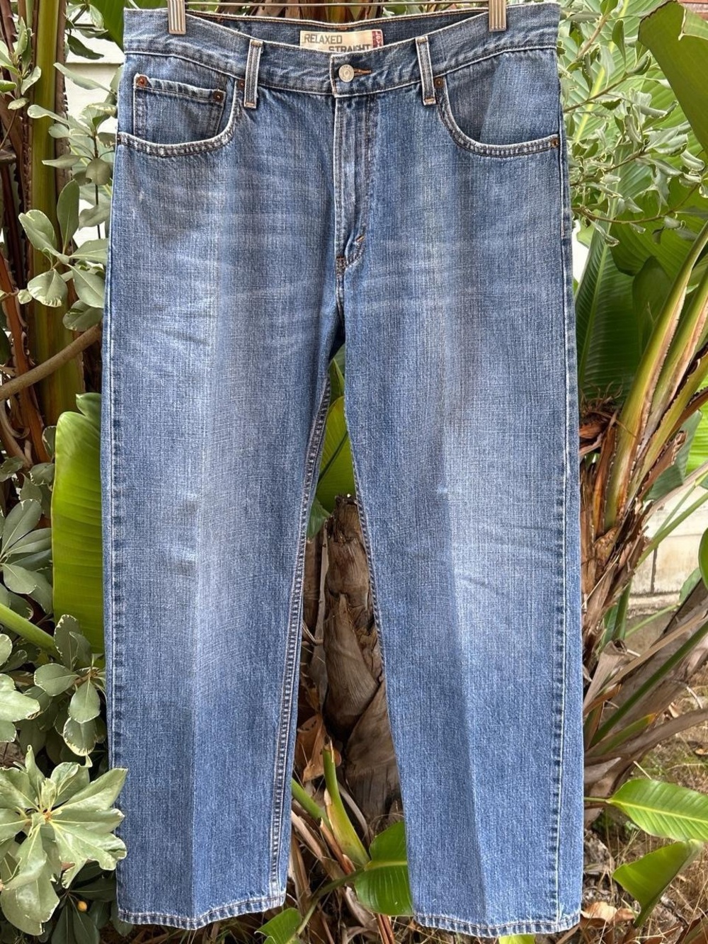 Vintage 2009 Levi’s 559 Relaxed Straight Jeans W34 L32 Fits 34x30